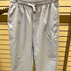 M engraved Pants